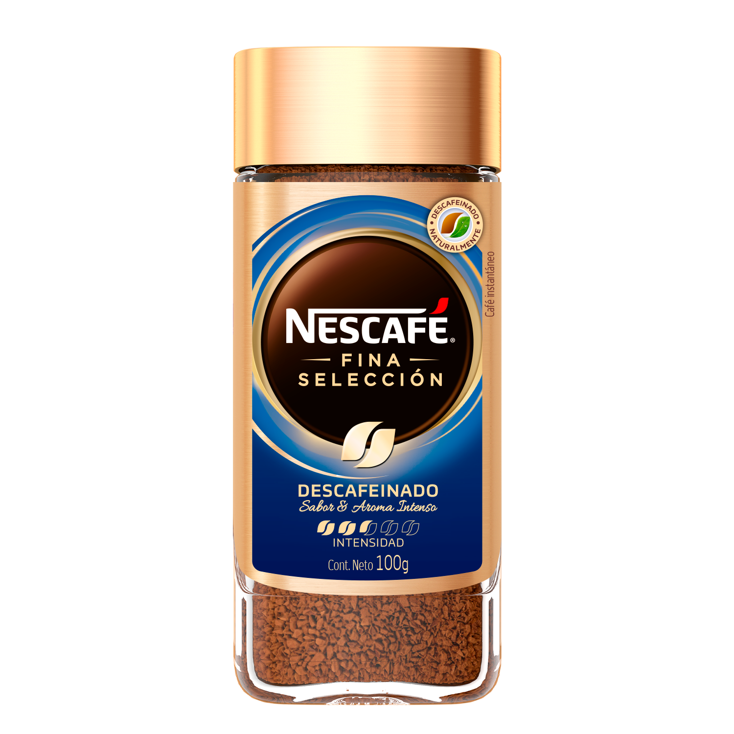 Café NESCAFÉ® Fina Selección Decaf 100g Pack X3-1