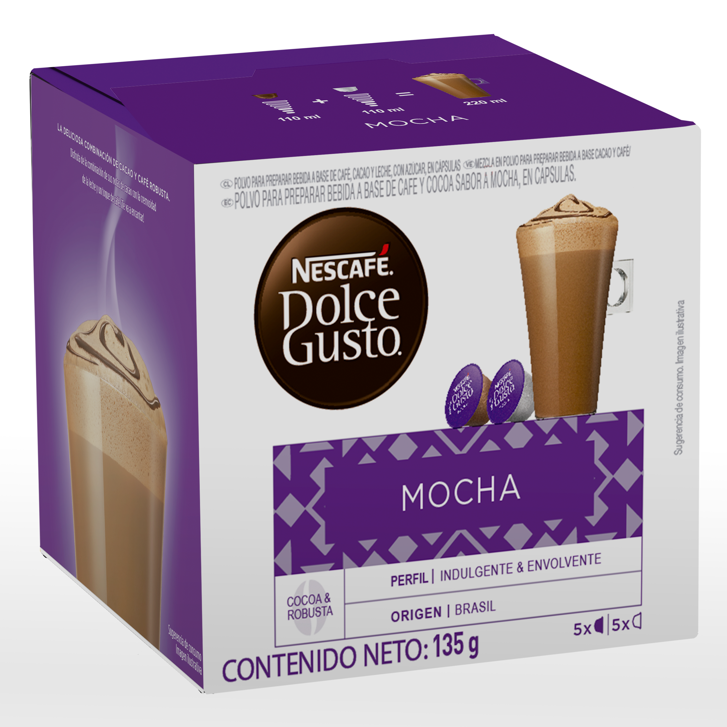 Café NESCAFÉ DOLCE GUSTO® Mocha 10 Cápsulas-0