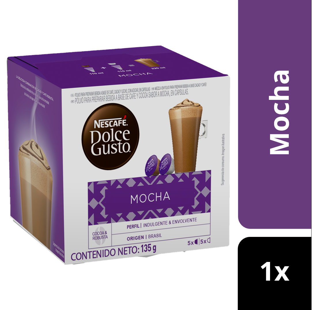 Café NESCAFÉ DOLCE GUSTO® Mocha 10 Cápsulas-1
