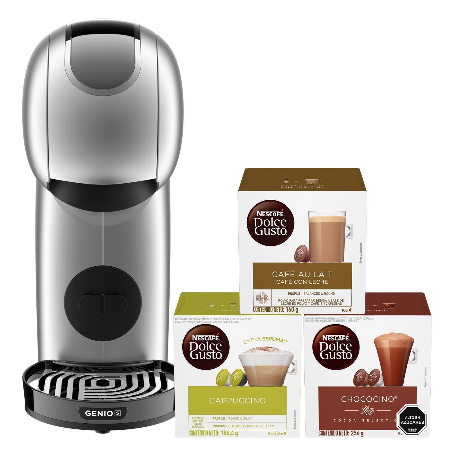 Cafetera Genio S Touch + Cápsulas De Café Lacteadas X3 Cajas-0