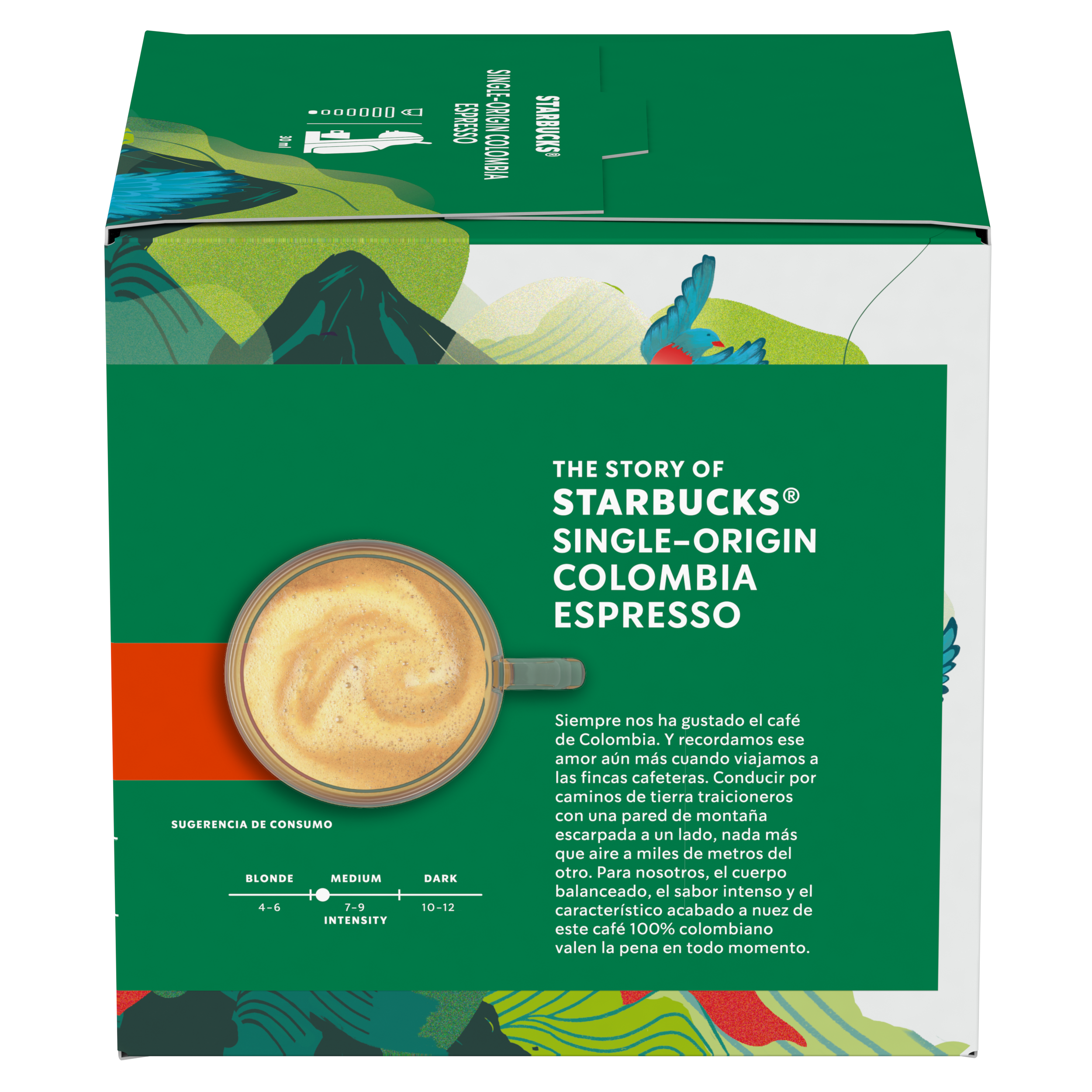 Starbucks NESCAFÉ® Dolce Gusto® Espresso Colombia 12 Cápsulas X3Cajas-3