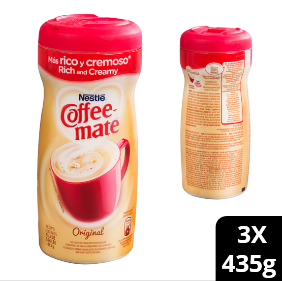 Crema para café COFFEE MATE® Original 435g Pack X3-0