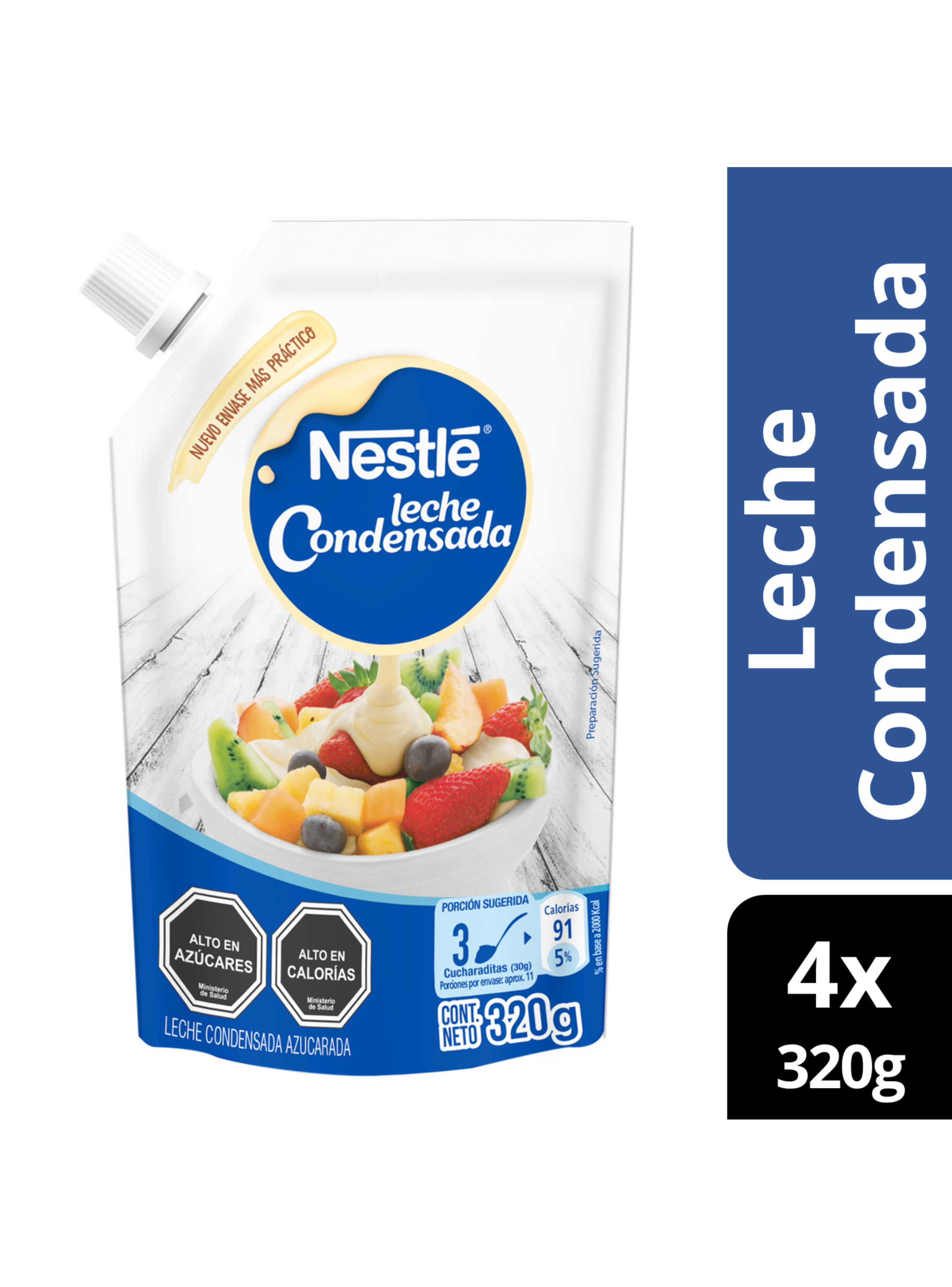 Leche Condensada NESTLÉ® Doypack 320g Pack X4-3