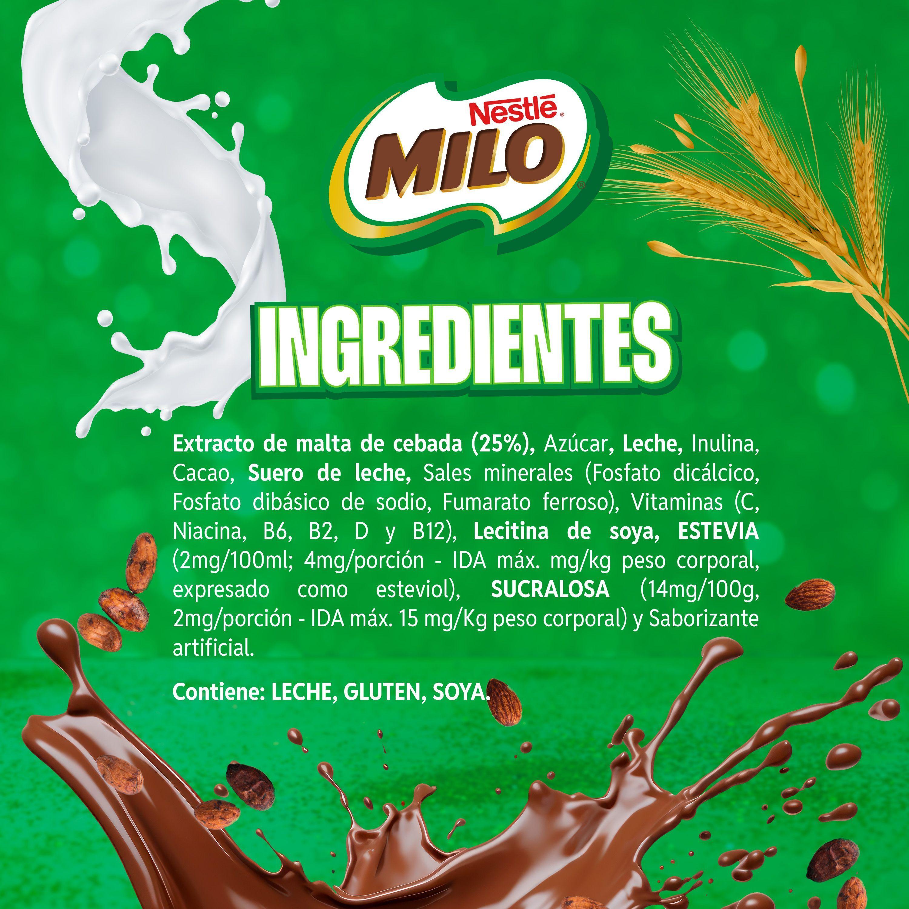 Saborizante Leche MILO ACTIV-GO Bolsa 1000g PackX2-5