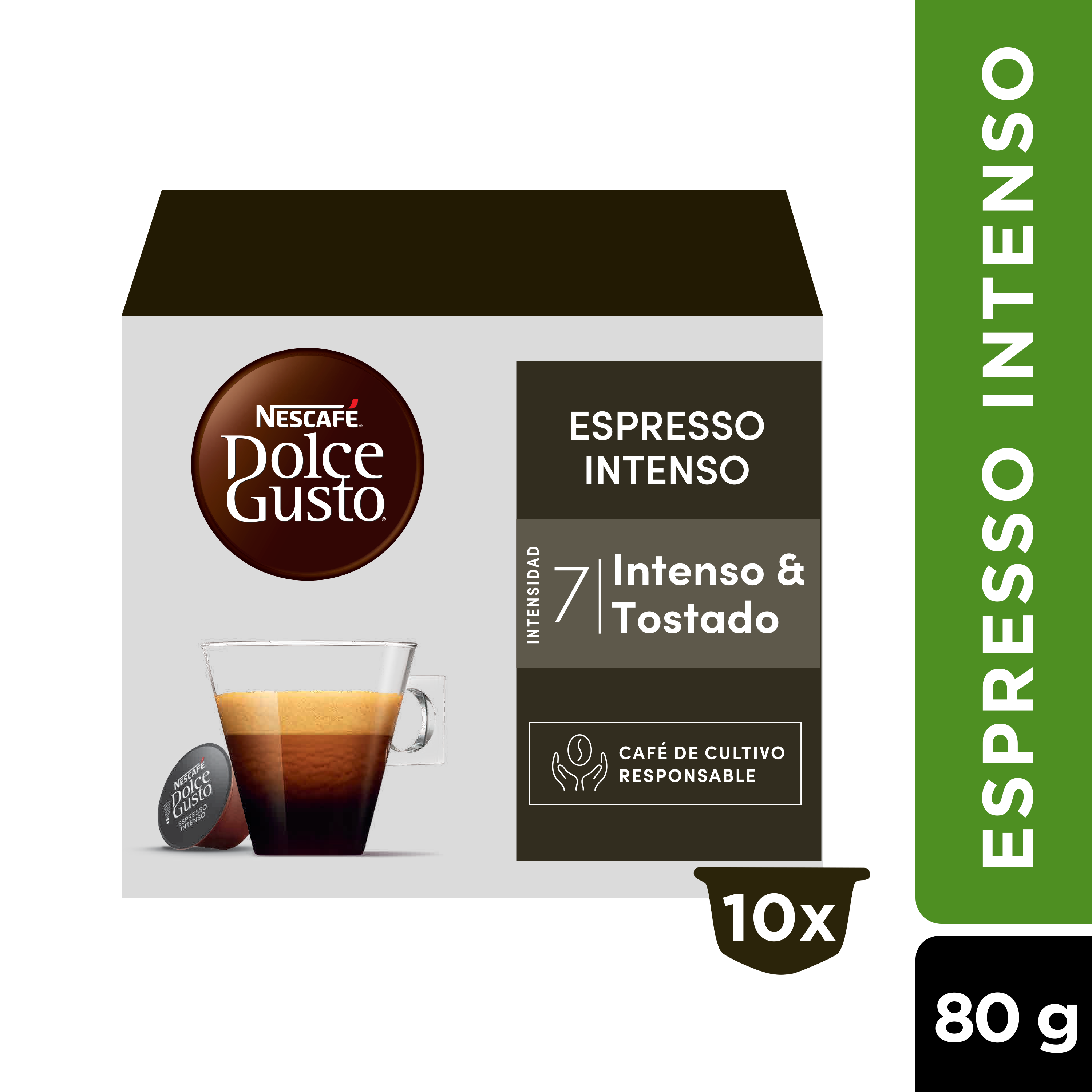Pack 4 Café Nescafé Dolce Gusto Espresso Intenso 10 Tazas-1