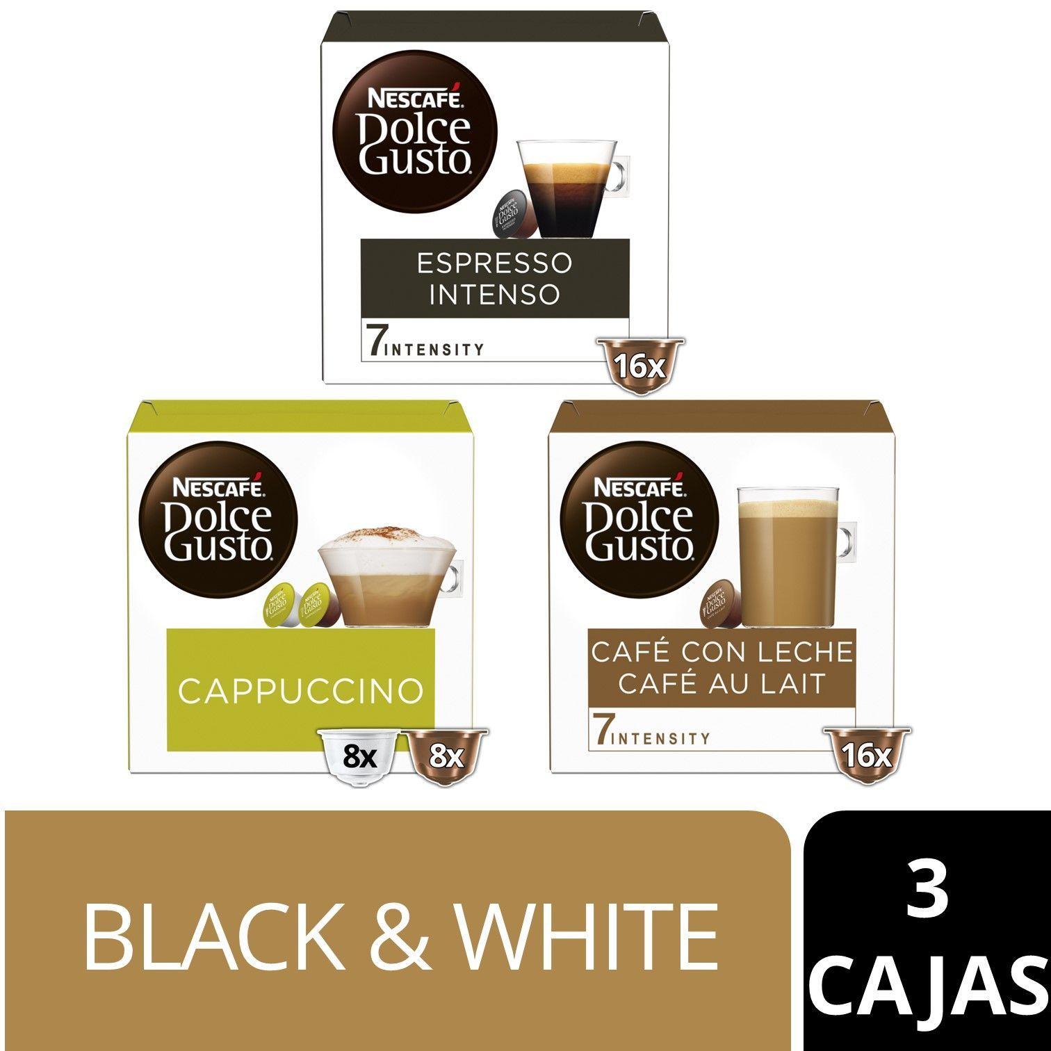 Cápsulas Café NESCAFÉ Black & White Pack X3 Cajas-0