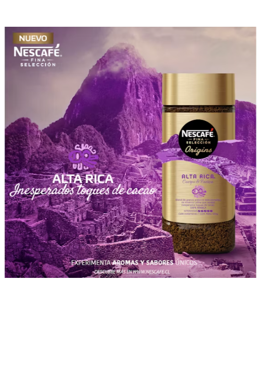 Café NESCAFÉ® Fina Selección Alta Rica Frasco 100g-1