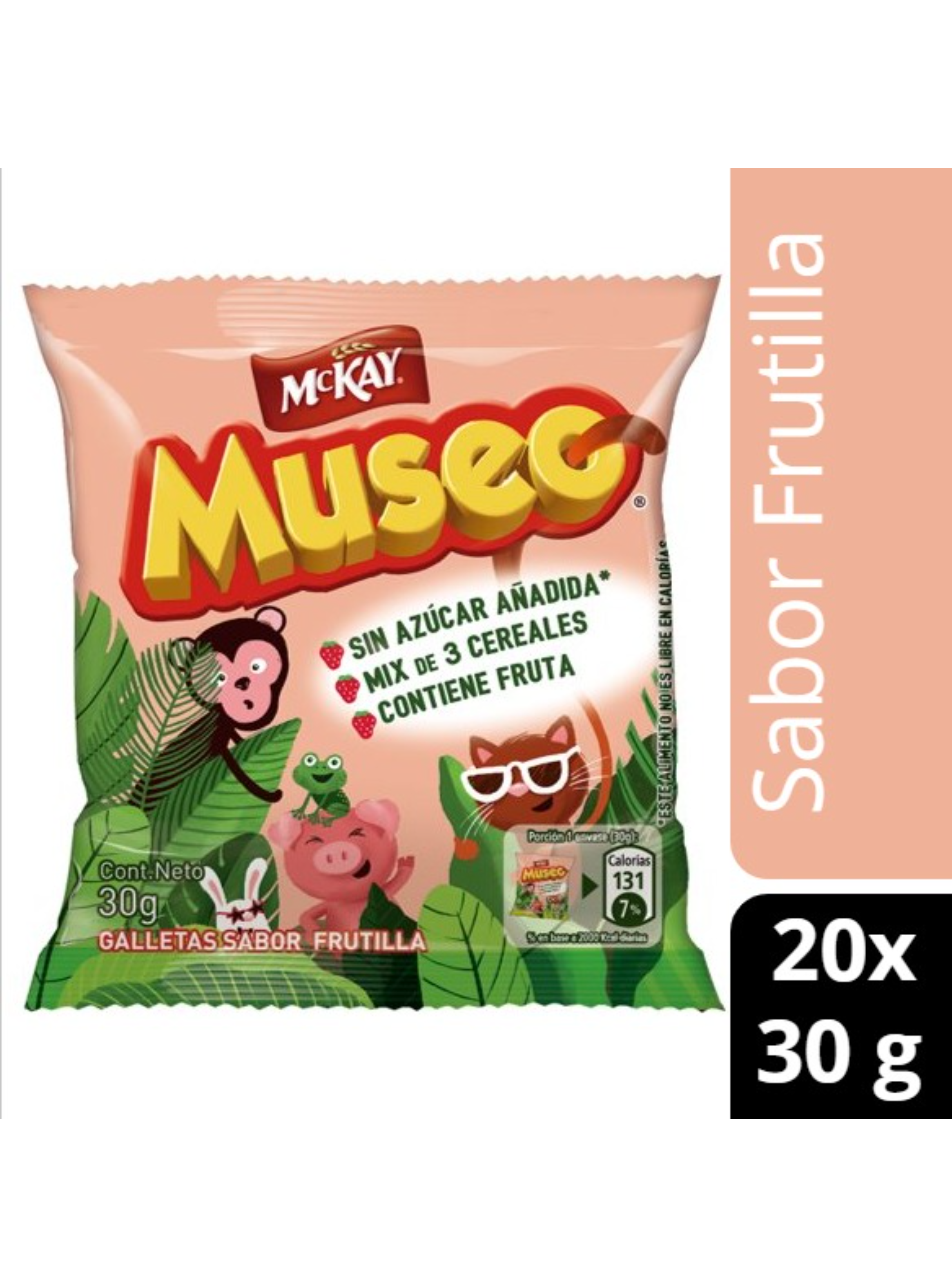 Galleta Nestlé Mckay Museo Frutilla 30G X20Por Nestlé-0