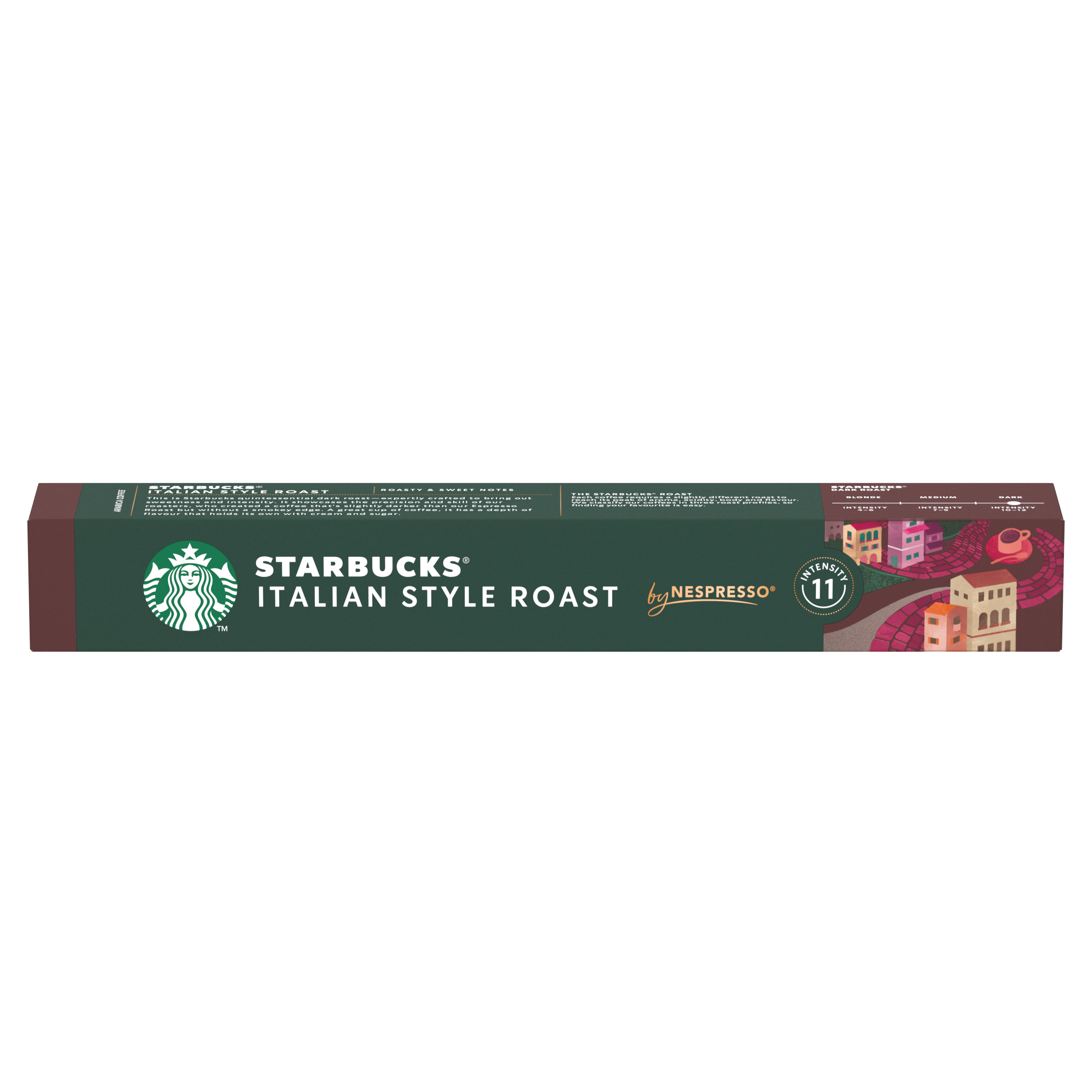 Cápsula De Café Starbucks By Nespresso Italian Style Roast 56g Pack X3-0
