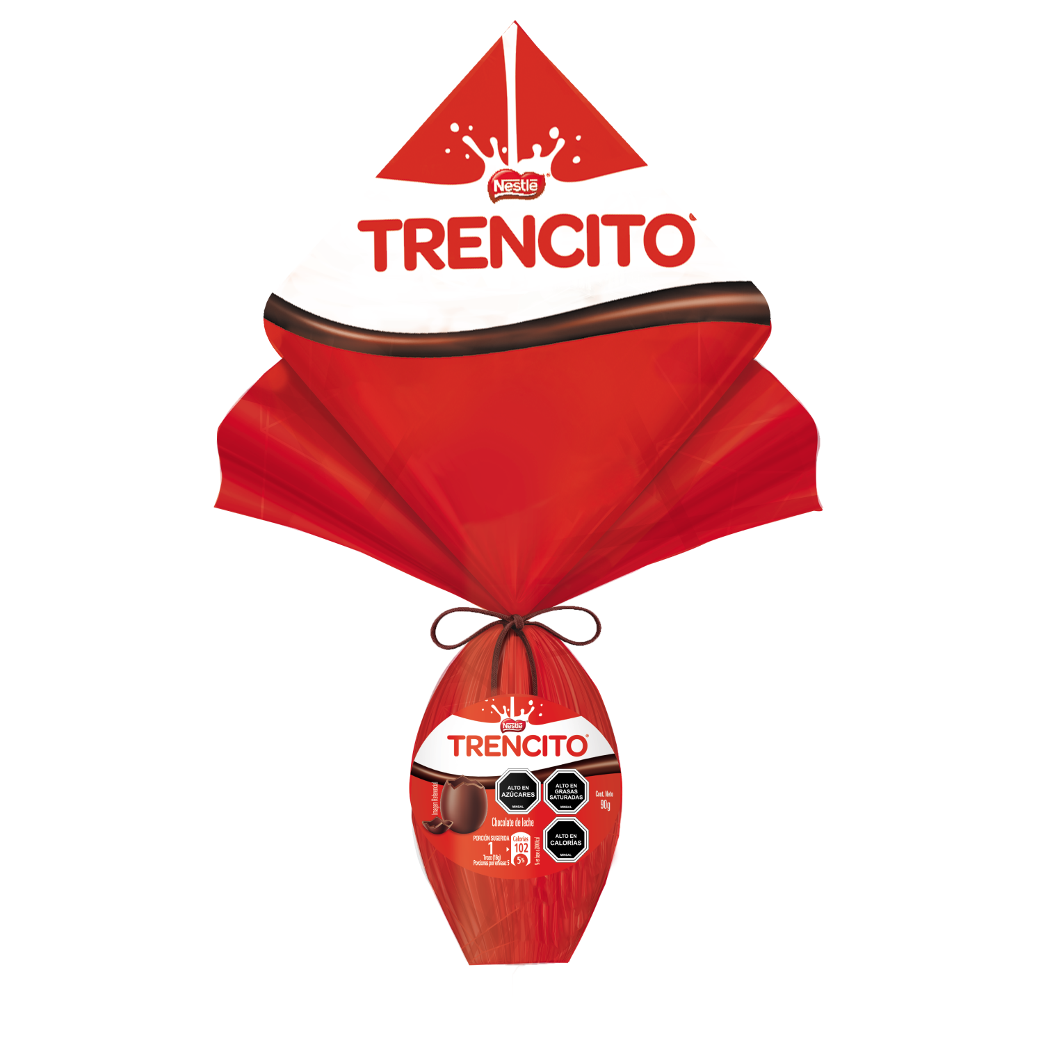 Huevito de Pascua  TRENCITO®  Chocolate de leche 90g-0