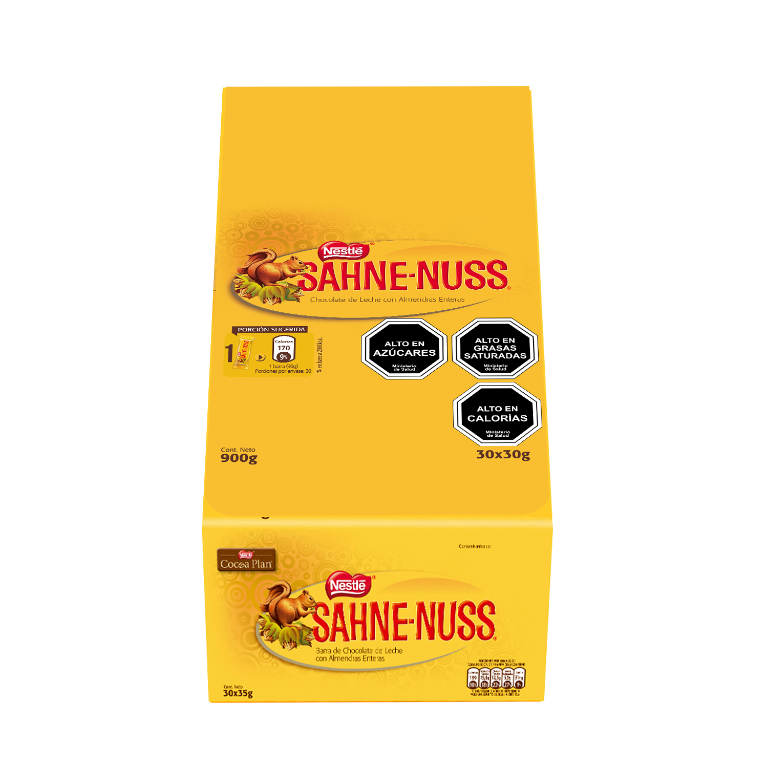 Chocolate SAHNE NUSS® Caja 30x30g-1