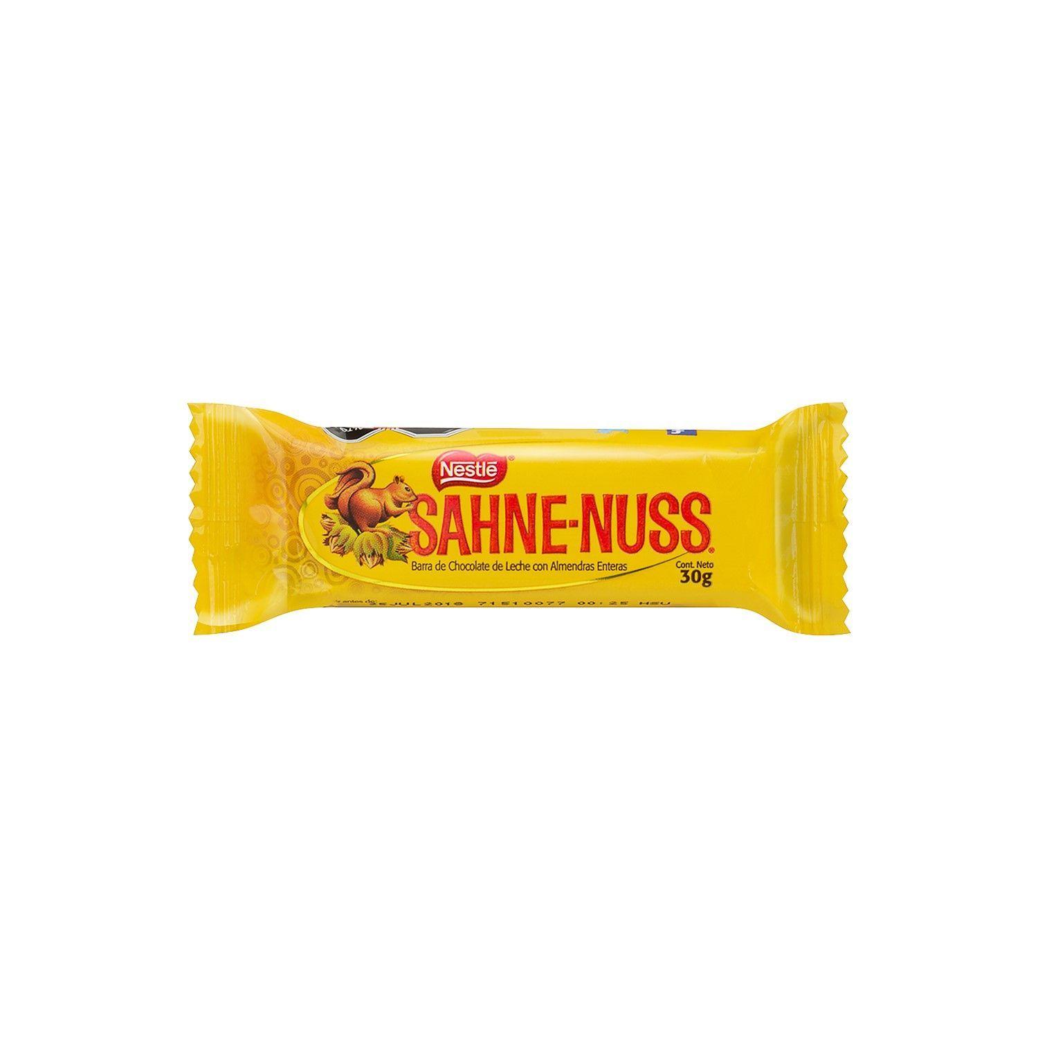 Chocolate SAHNE NUSS® Caja 30x30g-2