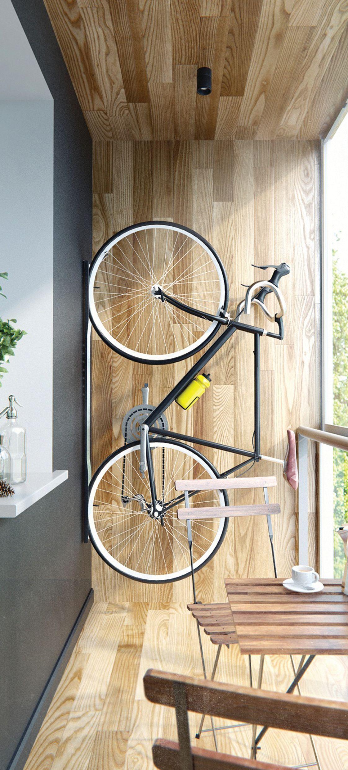 Gancho Colgador para Bicicletas en posición vertical-3