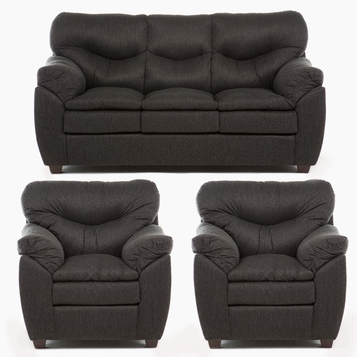 LIVING 311 ORION TELA GRIS OSCURO-0