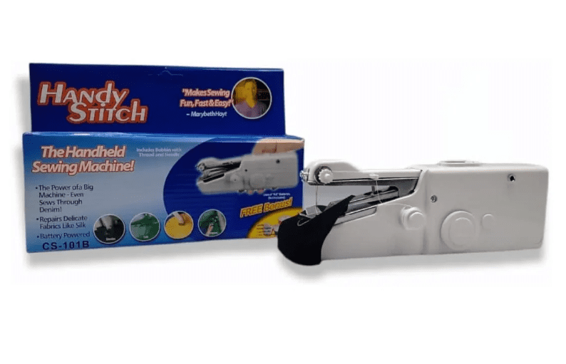 Mini Máquina De Coser Eléctrica De Mano Handy Stitch-2