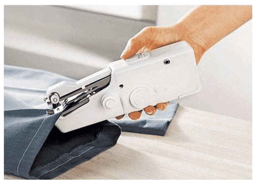 Mini Máquina De Coser Eléctrica De Mano Handy Stitch-3