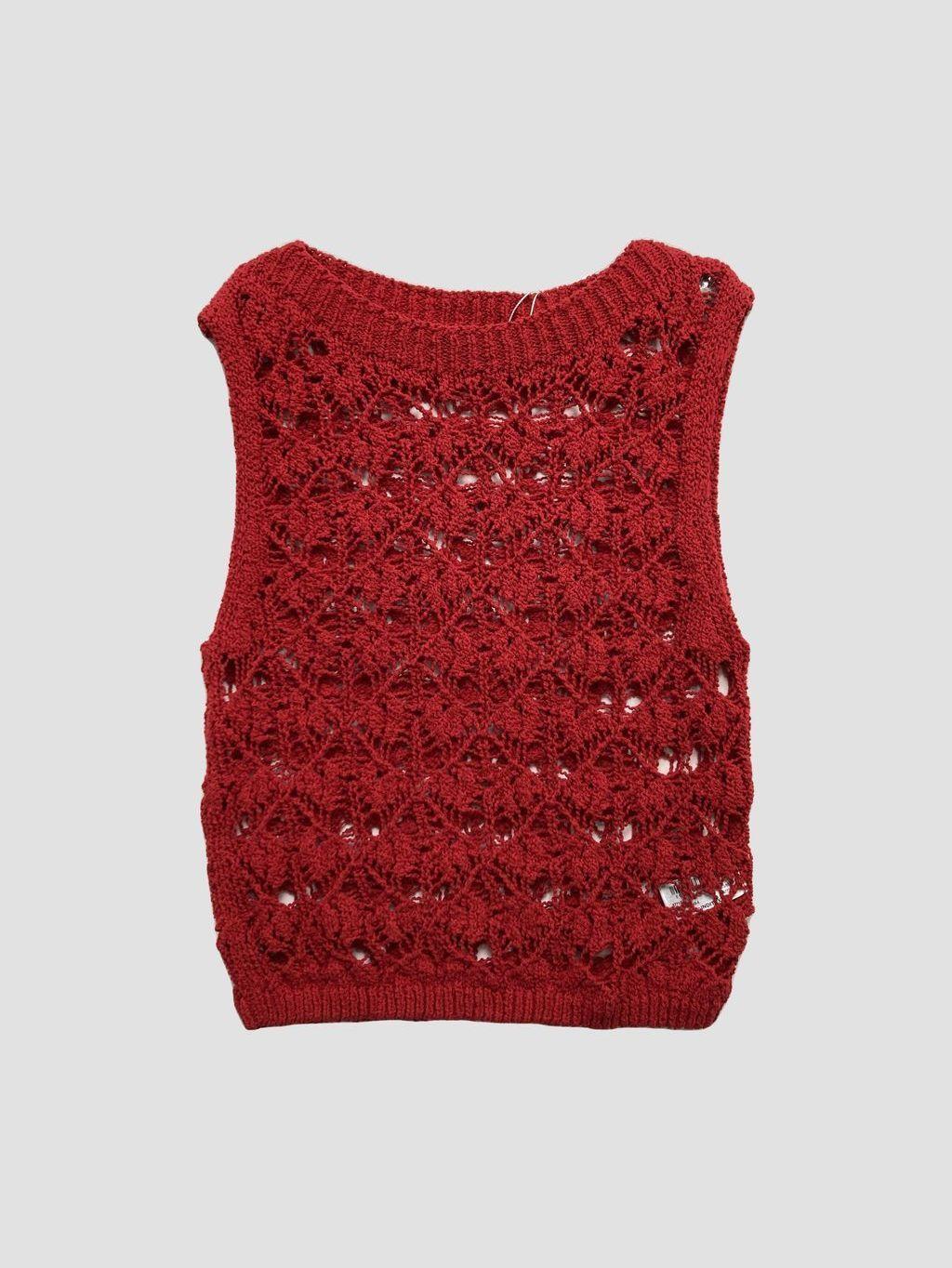 Polera sin mangas ZARA - Talla M (VOP01049182)-0