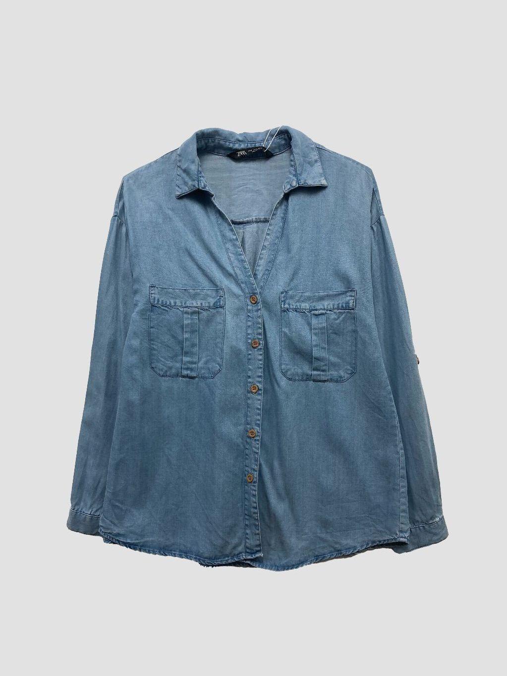 Camisa ZARA - Talla S (VOP00996238)-0