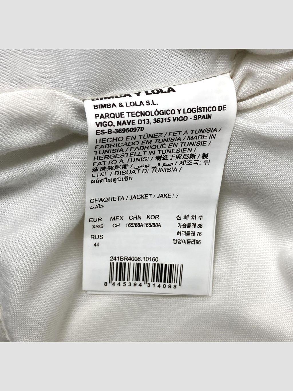 Chaqueta de abrigo BIMBA Y LOLA - Talla XS (VOP01046531)-3