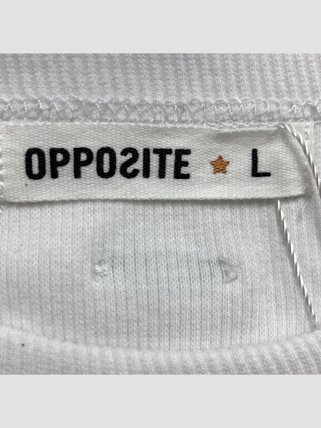 Polera sin mangas OPPOSITE - Talla L (VOP00851672)-1
