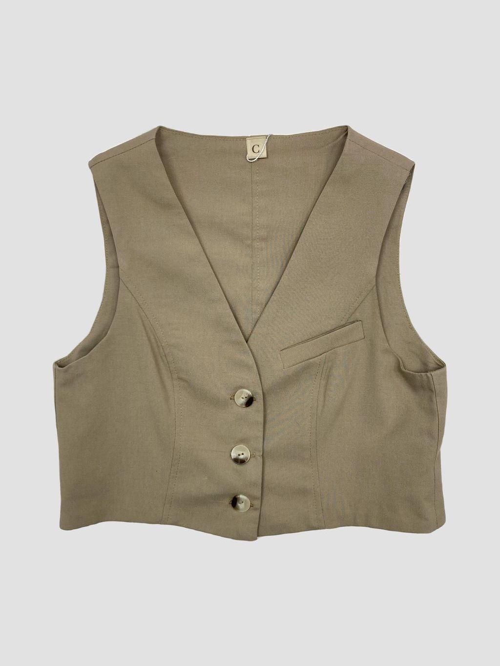 Chaqueta sin mangas C. DEL PILAR - Talla S (VOP01141559)-0