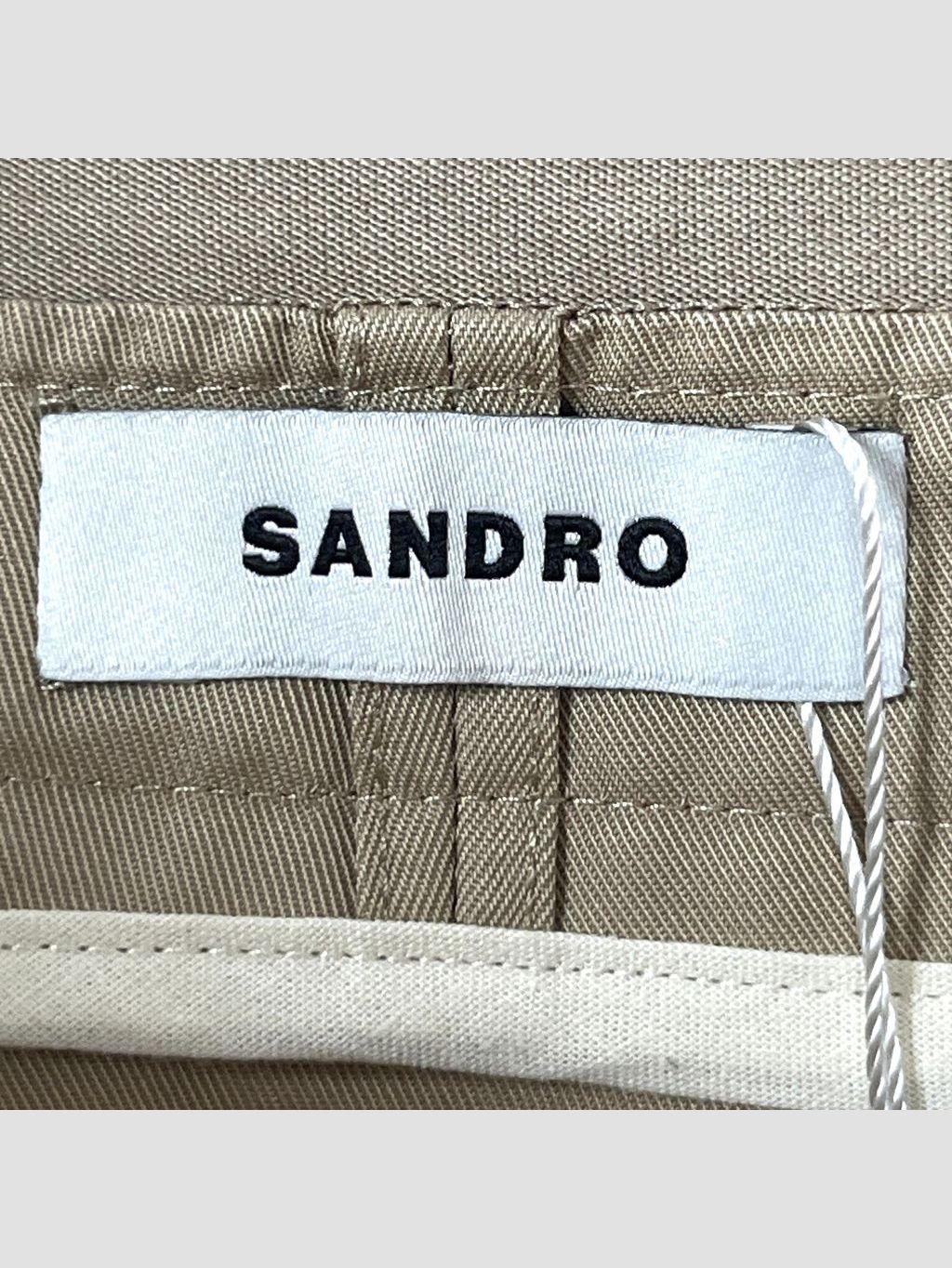 Falda corta SANDRO - Talla 38 (VOP01104557)-4