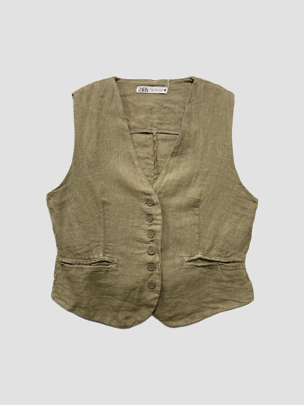 Chaqueta sin mangas ZARA - Talla M (VOP00970674)-0