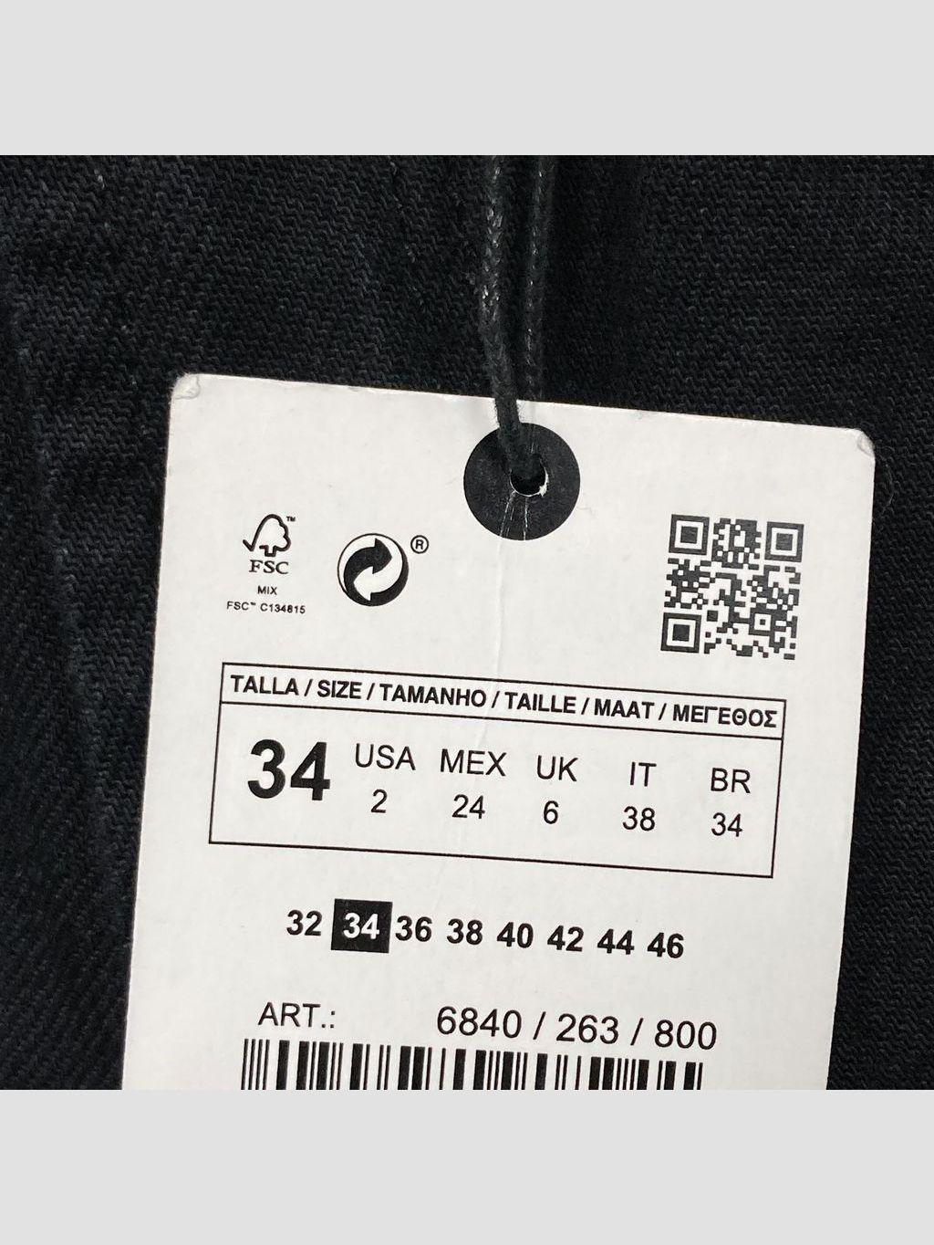 Jean ZARA - Talla 34 (VOP01147783)-3