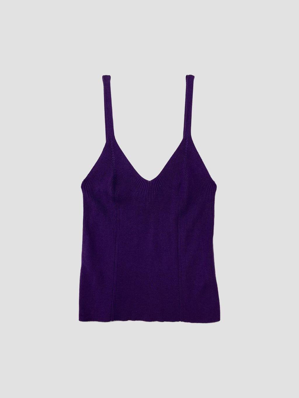 Polera sin mangas MANGO - Talla M (VOP01085793)-0