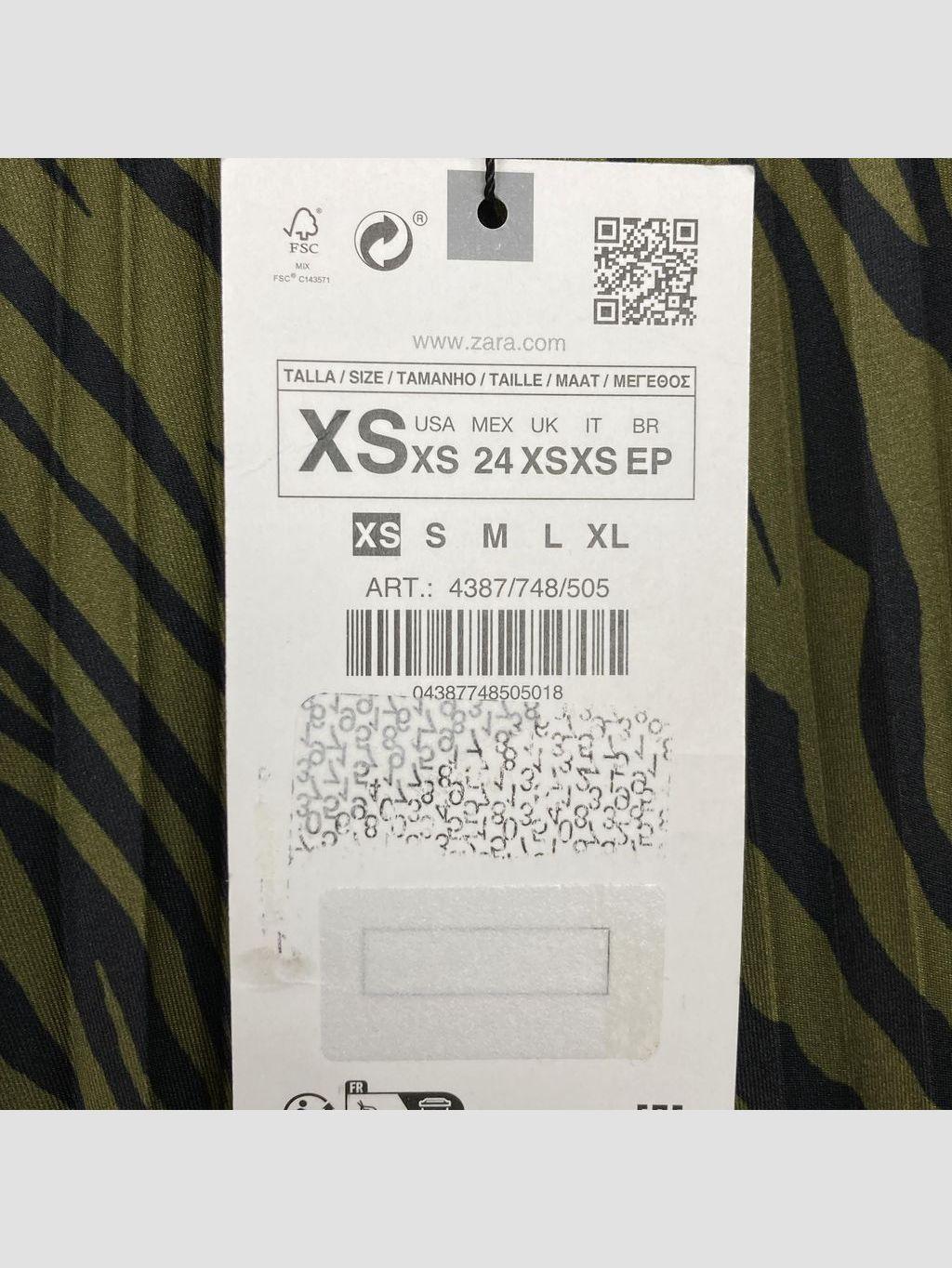 Falda larga ZARA - Talla 34 (VOP01103525)-2