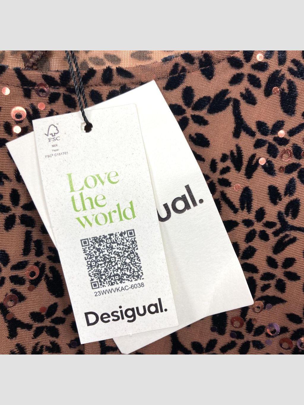 Vestido largo DESIGUAL - Talla XL (VOP01190792)-2