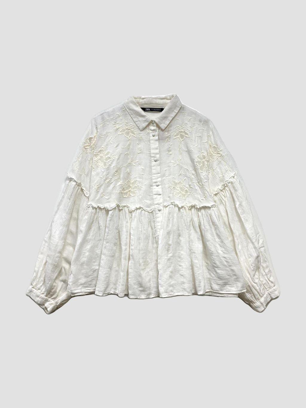 Blusa ZARA - Talla L (VOP01070291)-0