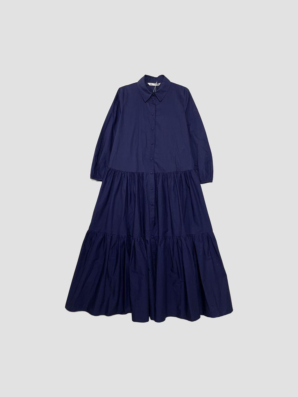 Vestido largo ZARA - Talla S (VOP01107629)-0