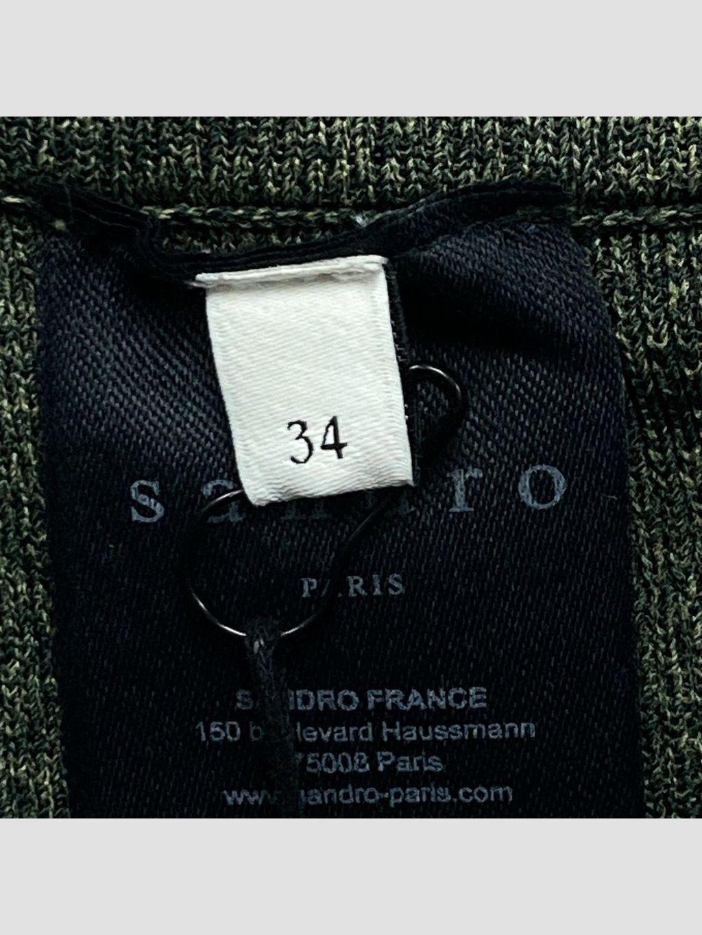 Pantalón SANDRO - Talla 34 (VOP00985009)-2