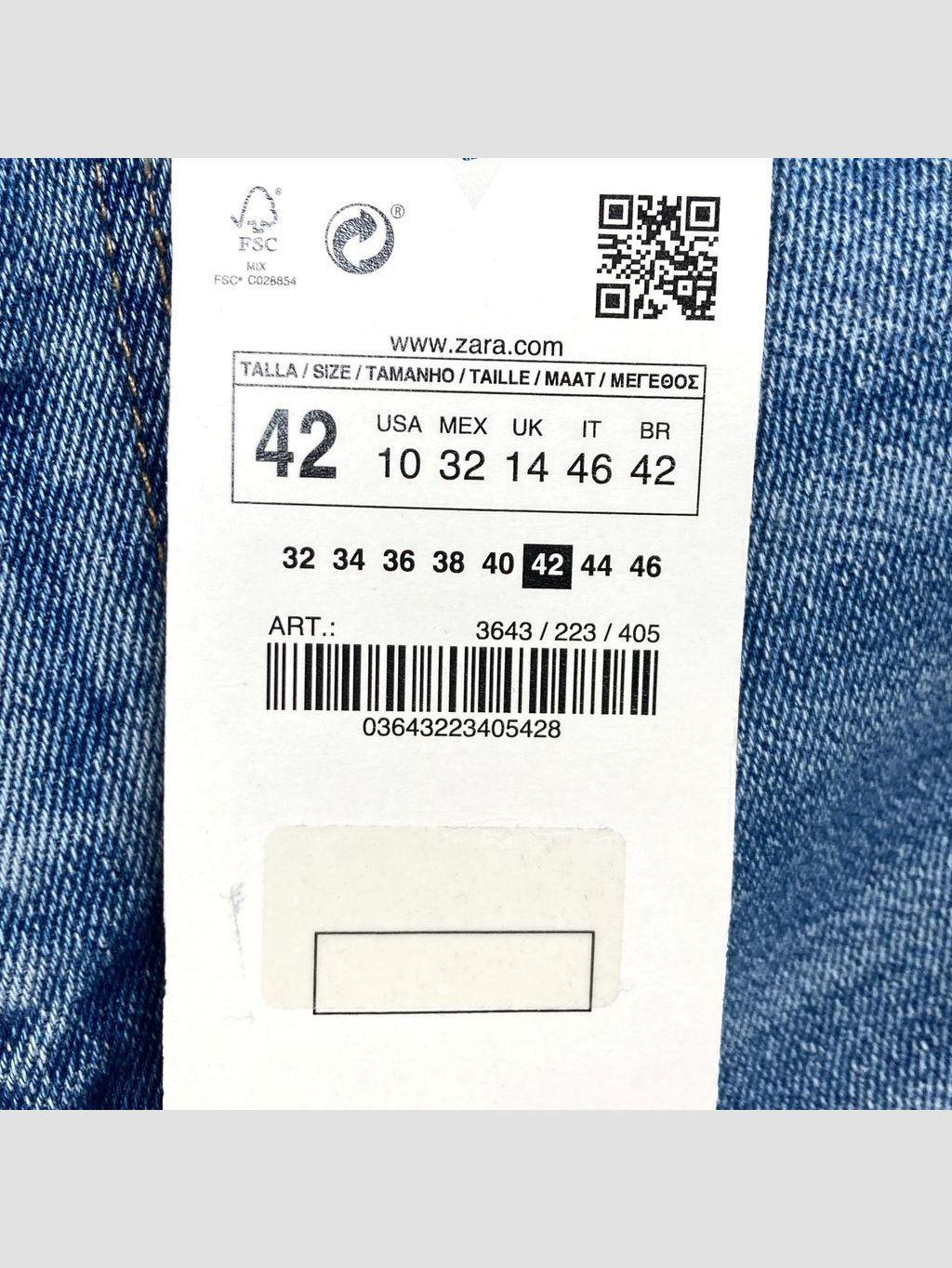 Jean ZARA - Talla 42 (VOP01103574)-3