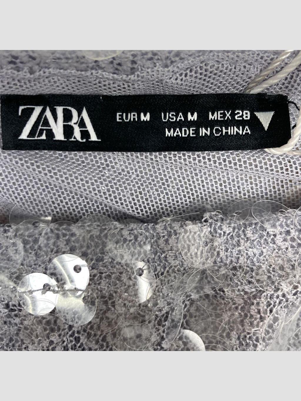 Falda larga ZARA - Talla 38 (VOP01097356)-1