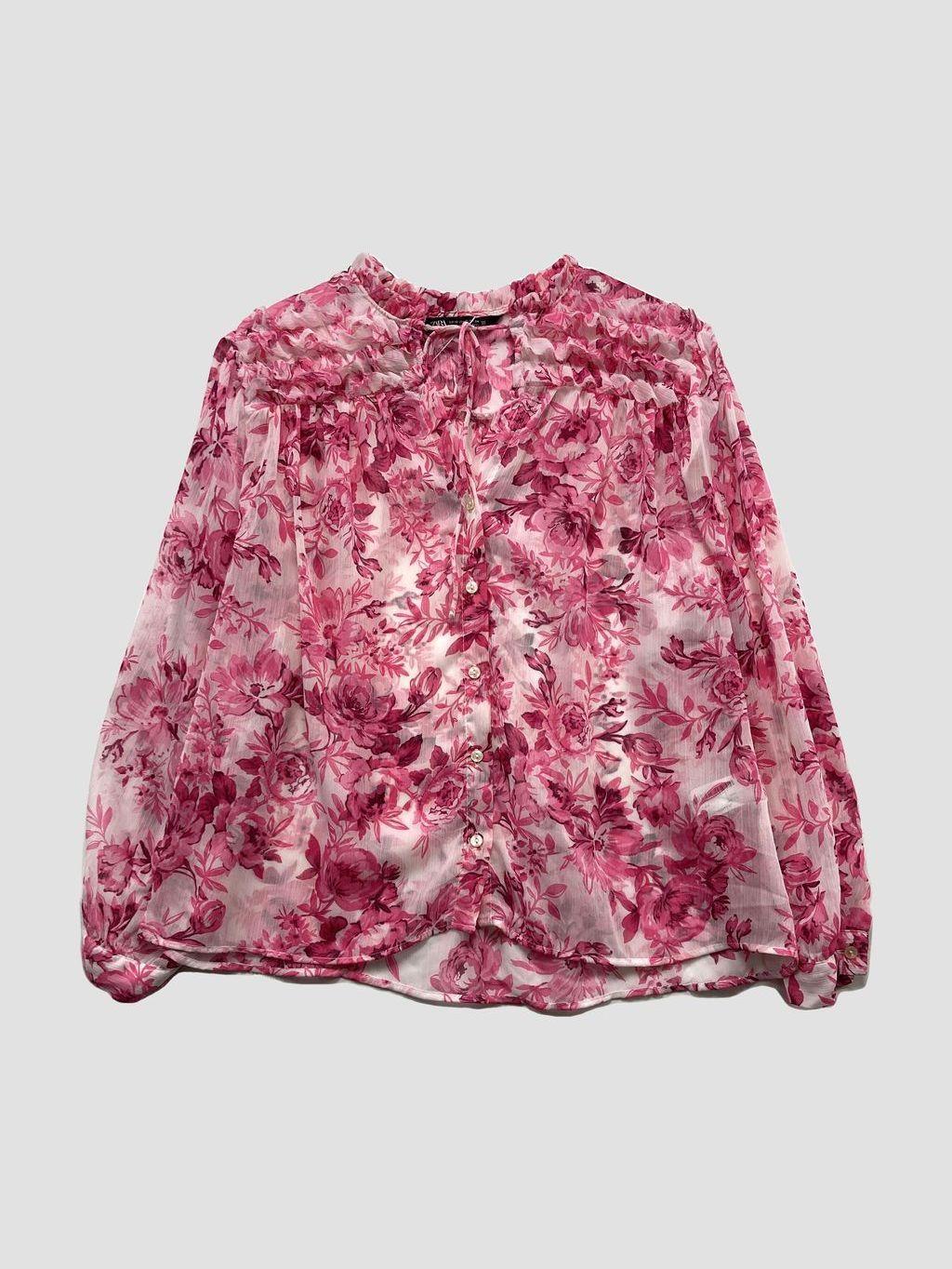 Blusa ZARA - Talla XS (VOP01035962)-0