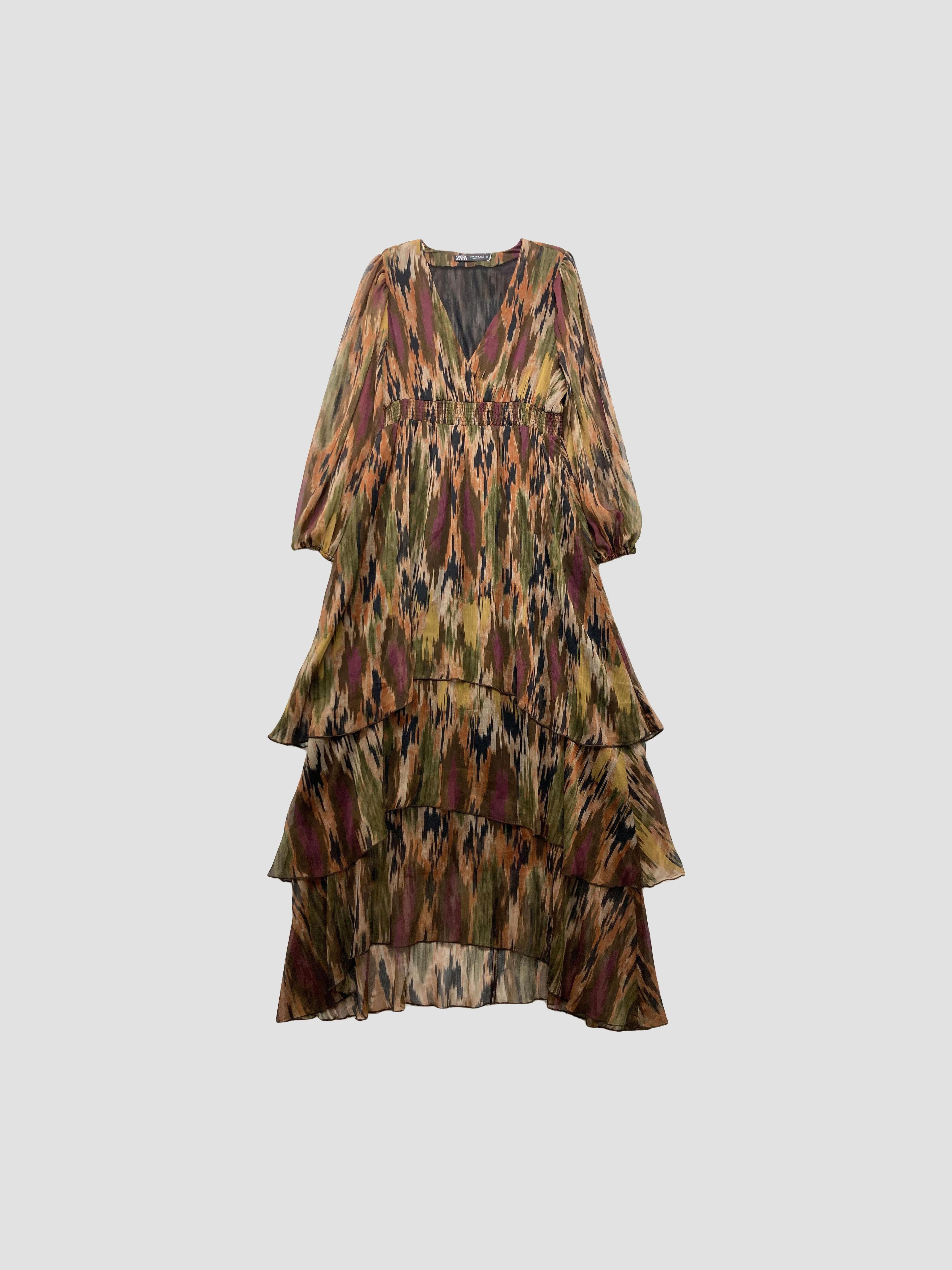 Vestido largo ZARA - Talla M (VOP01034103)-0