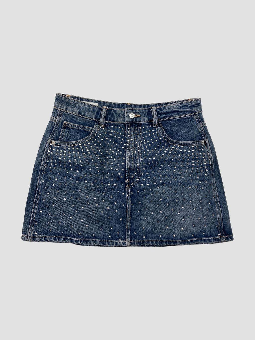 Falda corta ZARA - Talla 40 (VOP01159484)-0