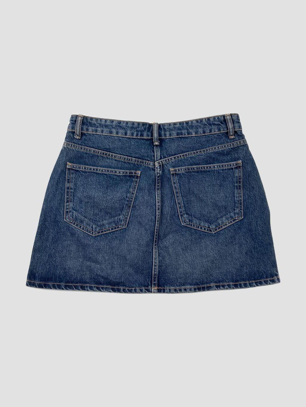 Falda corta ZARA - Talla 40 (VOP01159484)-1