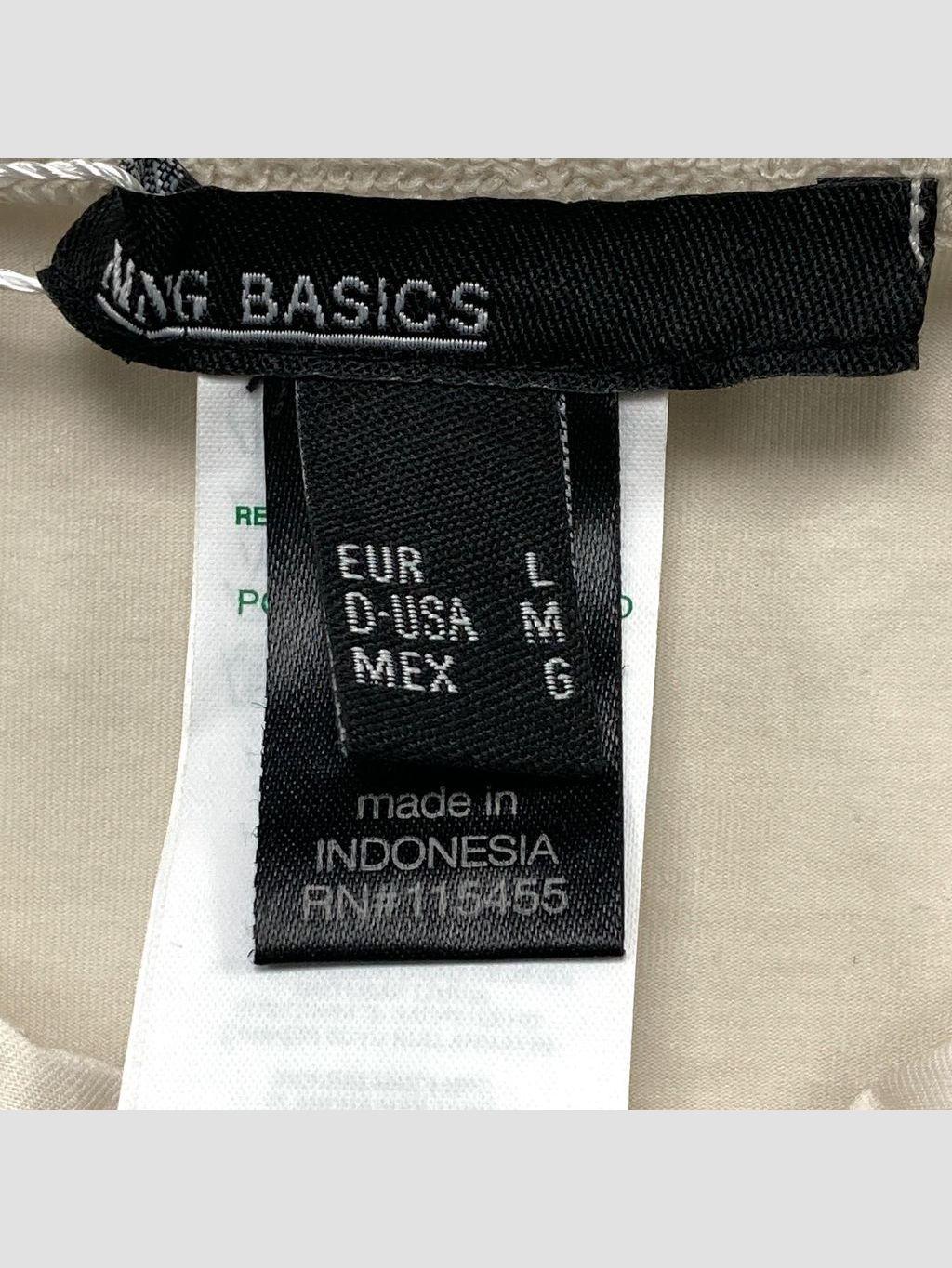 Polera sin mangas MANGO - Talla L (VOP01044096)-1