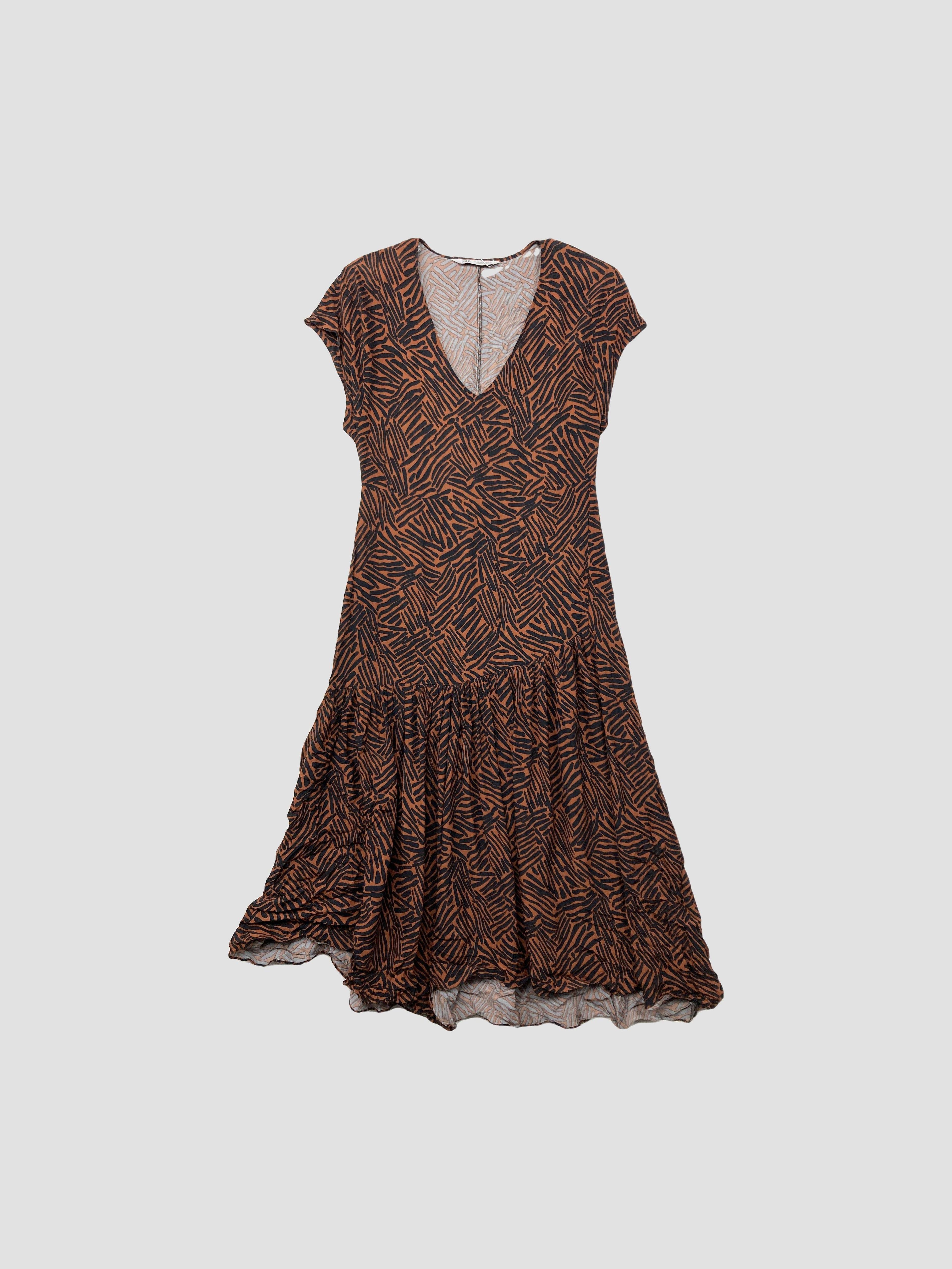 Vestido largo ZARA - Talla XS (VOP01159488)-0