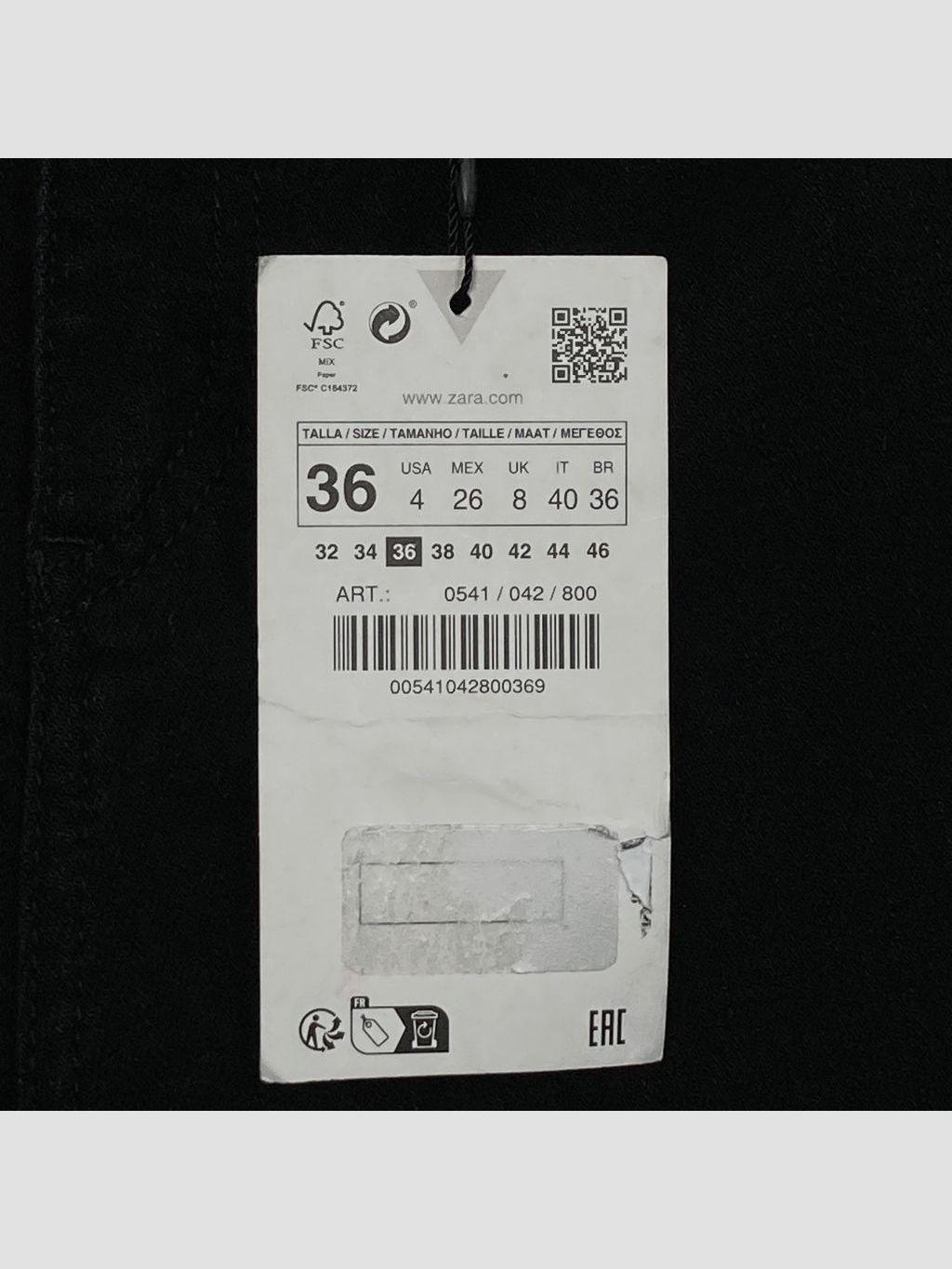 Pantalón ZARA - Talla 36 (VOP01094249)-2