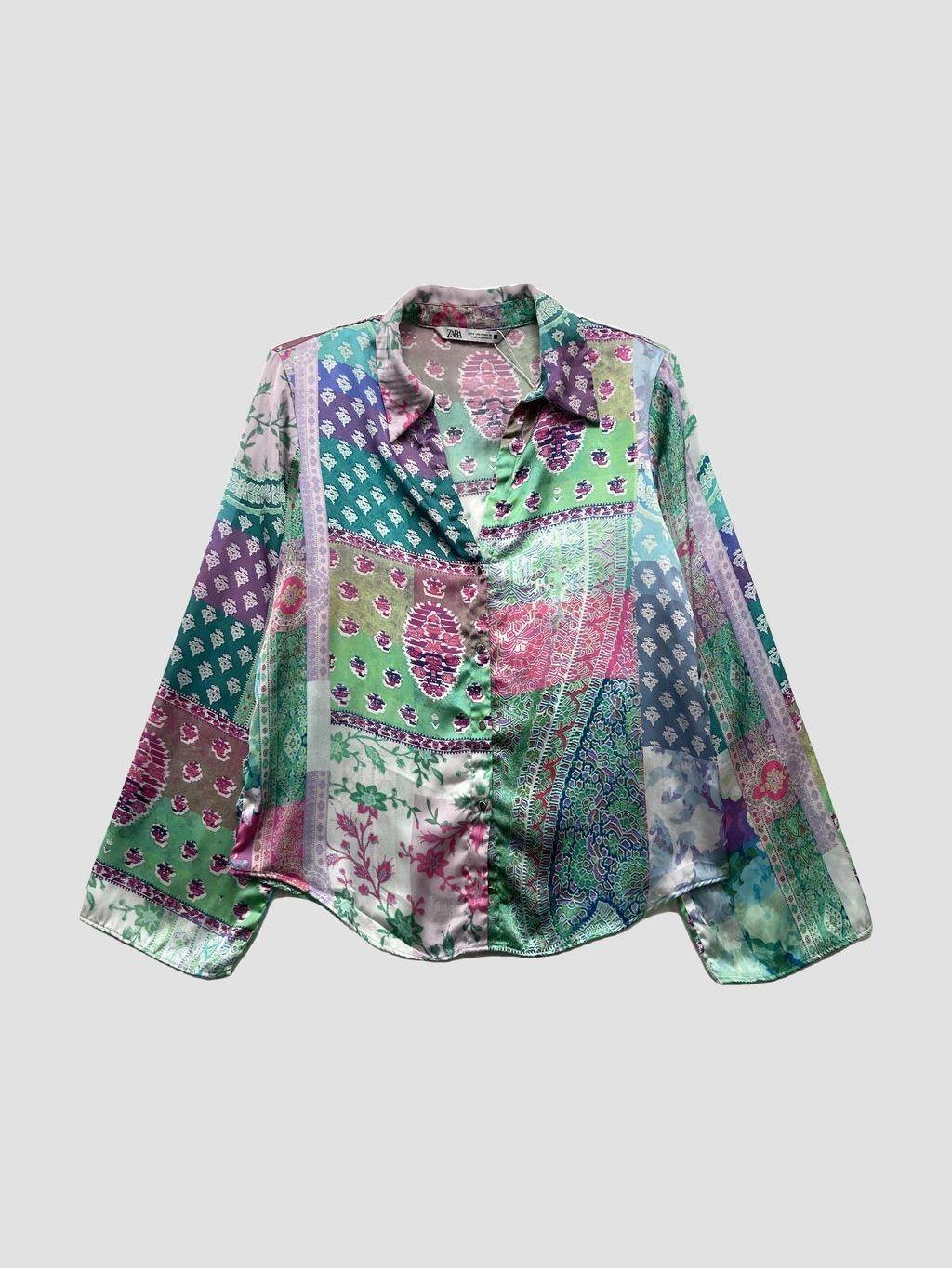 Camisa ZARA - Talla S (VOP01040235)-0