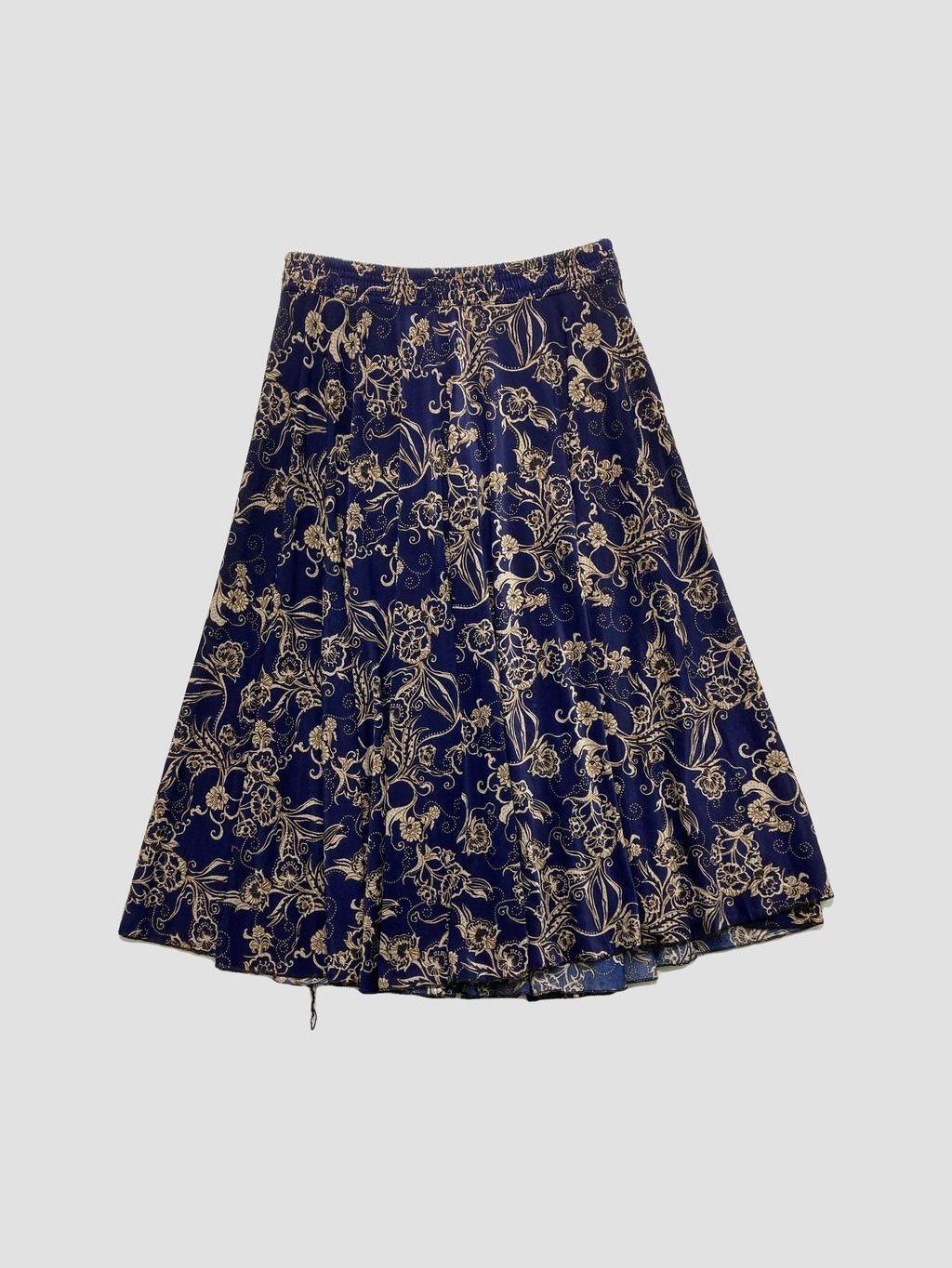 Falda larga VINTAGE - Talla 38 (VOP00901973)-0