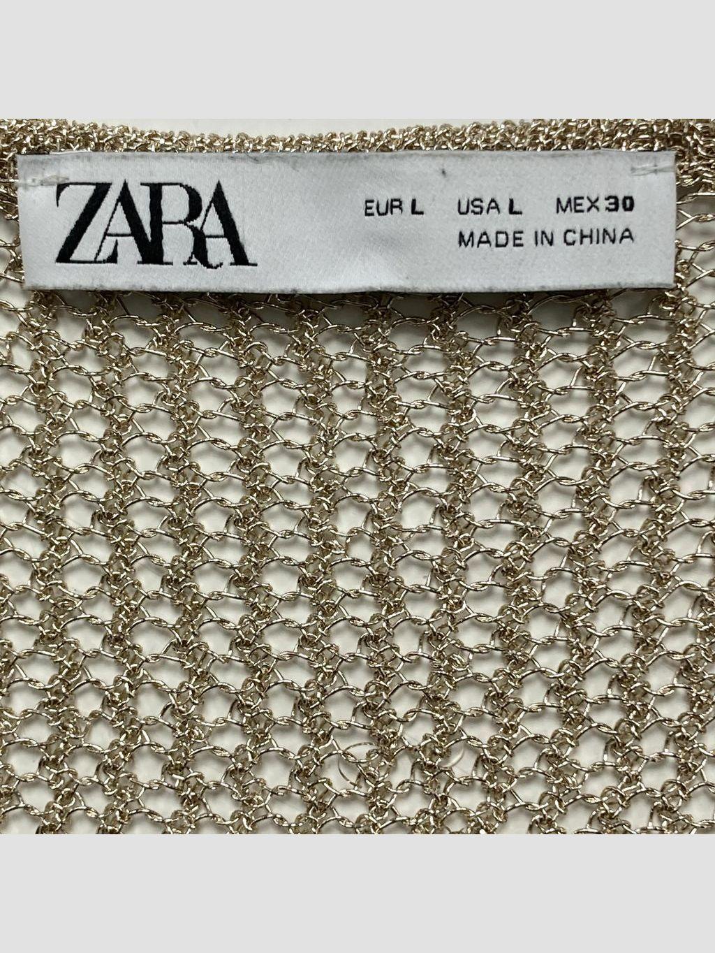 Polera sin mangas ZARA - Talla L (VOP00939433)-1