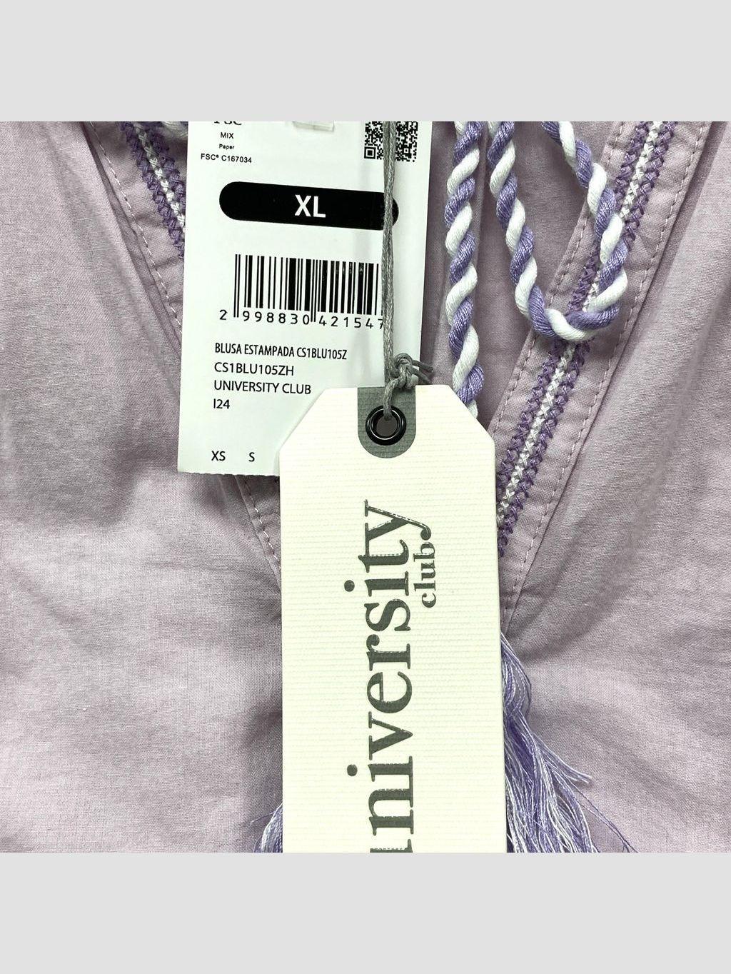 Blusa UNIVERSITY CLUB - Talla XL (VOP00916523)-2
