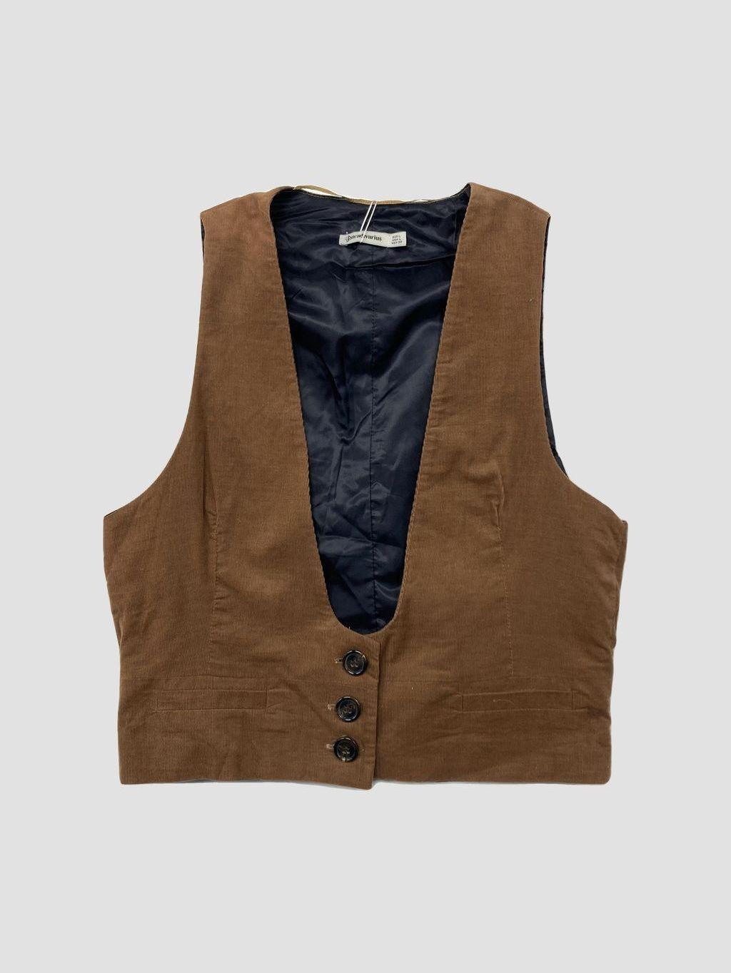 Chaqueta sin mangas STRADIVARIUS - Talla L (VOP01171602)-0