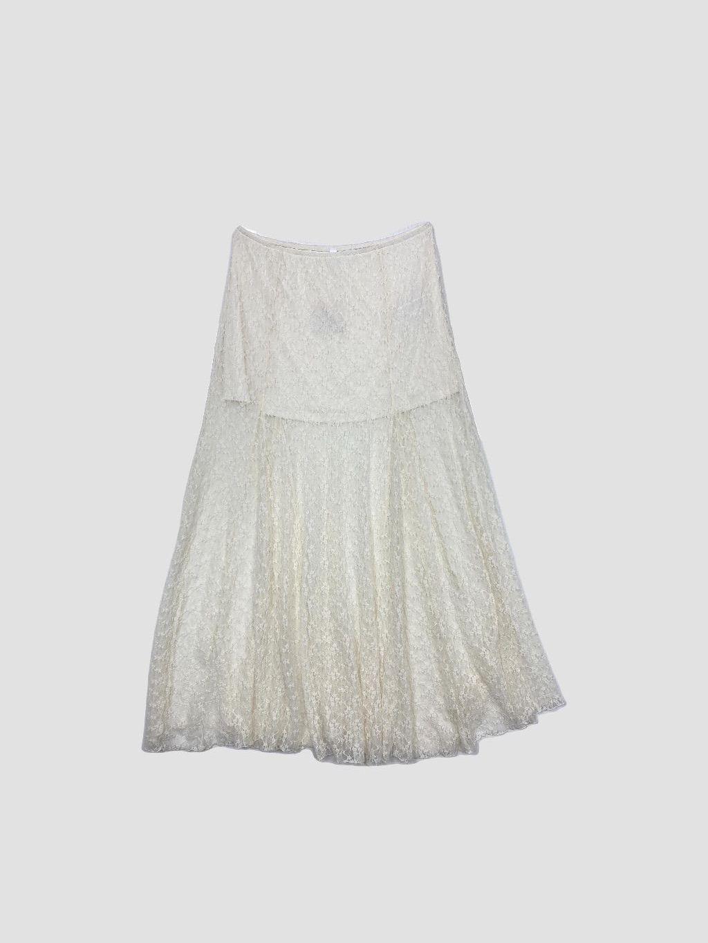 Falda larga STRADIVARIUS - Talla 40 (VOP01123509)-0