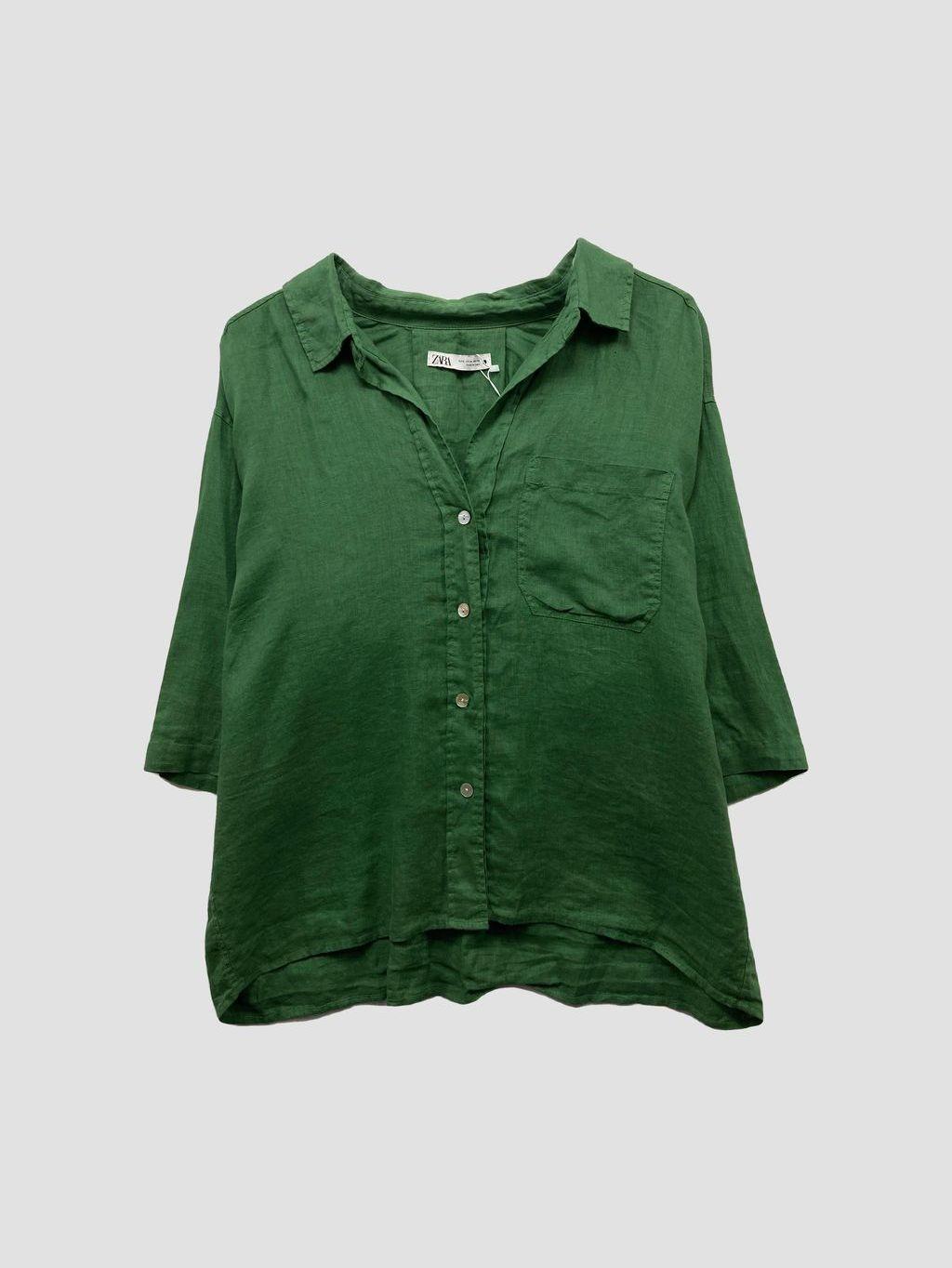 Blusa ZARA - Talla M (VOP00959650)-0